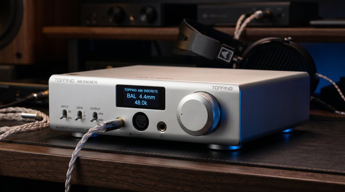 Topping A90 Discrete Review 2026: Powerhouse Amp